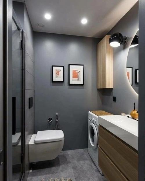 Квартира - студия с интересными решениями и ярким акцентом. 06