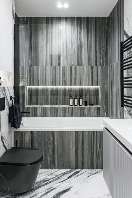 Реализованный интерьер квартиры, площадью 100 кв. 05