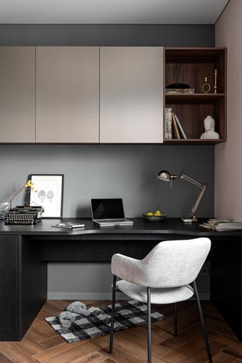 Стильная квартира с аутентичными деталями для молодой пары. 01