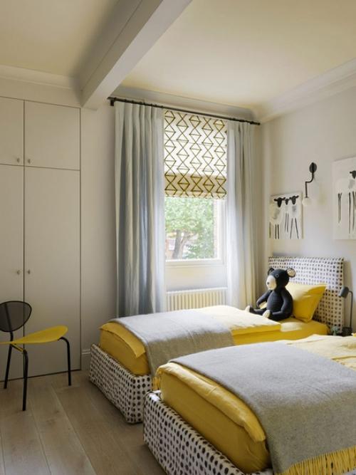 Зеленый в интерьере квартиры (85 кв. 07