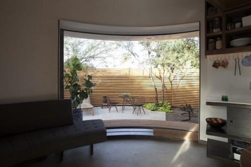 Компактный домик - цилиндр площадью всего 31 кв. 05