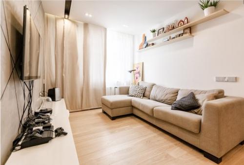 Дизайн интерьера двухкомнатной квартиры. 03