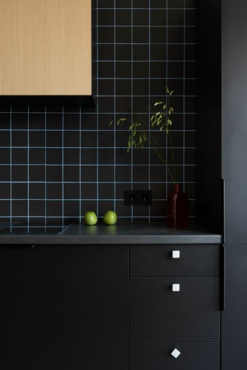 Интерьер квартиры - студии 34 м 2 (37 м 2 с балконом) в Санкт-петербурге. 07