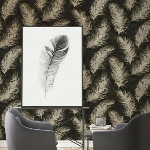 Обои Monte Solaro своим узорами в роскошь 50-х годов погружают. 02