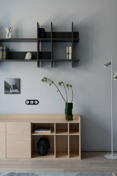 Интерьер квартиры - студии 34 м 2 (37 м 2 с балконом) в Санкт-петербурге. 04