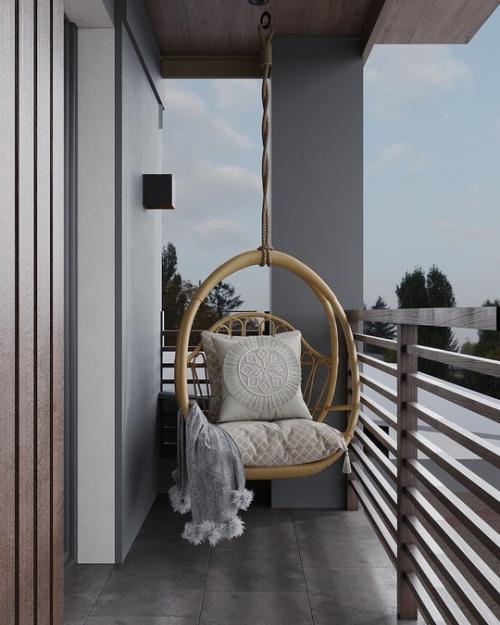 Здесь варианты балконов и лоджий из моих недавних проектов. 09