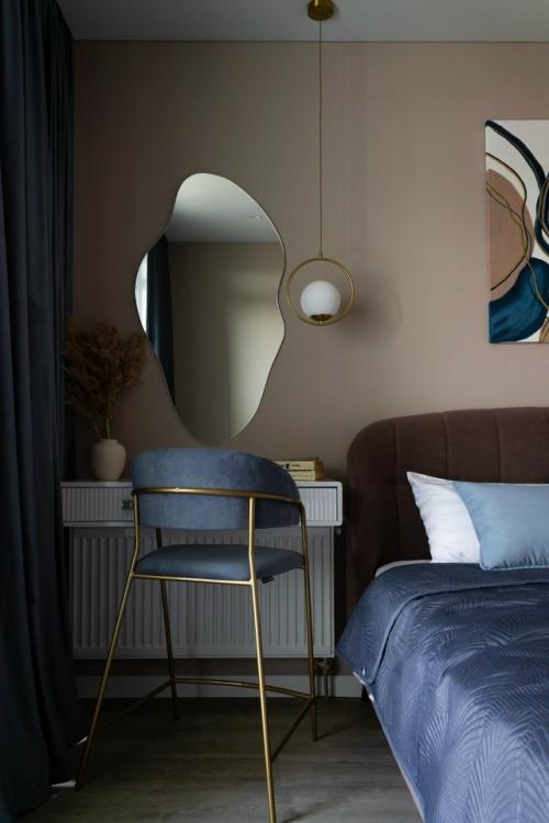 Интерьер 1-комнатной квартиры 39 м 2 в ЖК Минск мир в столице Беларуси. 08