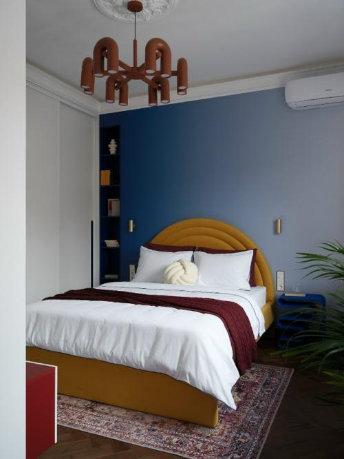 Креативный интерьер однокомнатной квартиры 30 м 2 в Краснодаре. 07