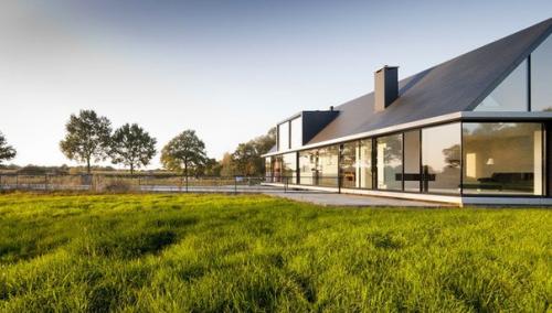 Villa Geldrop - минимализм от Hofman Dujardin Architects.