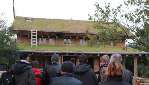 Первопроходец экостроительства - Тарас палатный и его дом из саманных блоков. 05