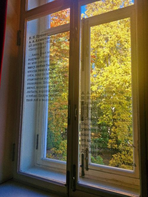 /Музейный день/.  В рамках музейного дня 10 Б класс вместе с классным руководителем, розовой Викторией Сергеевной, посетил музей Анны Ахматовой. 06