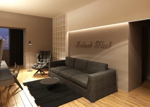 Дизайнерская квартирка выдержанная в едином стиле. 02