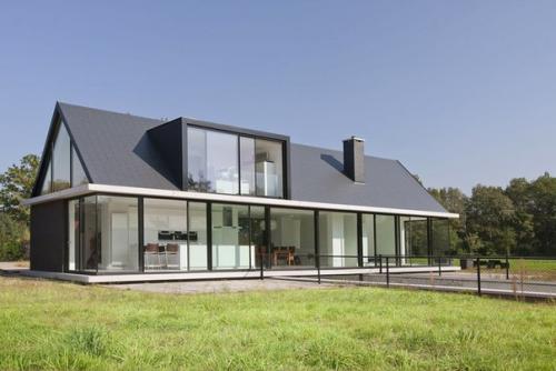 Villa Geldrop - минимализм от Hofman Dujardin Architects. 01