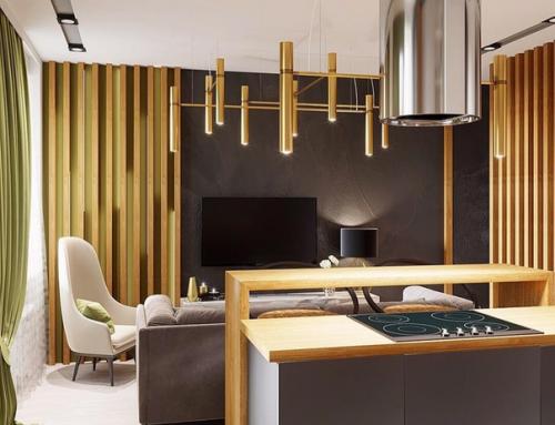 Дизайн однокомнатной квартиры в г. Томск. 04