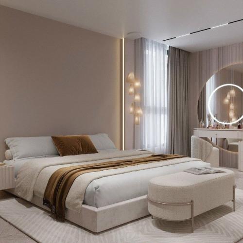 Этот интерьер спальни - воплощение современной роскоши. 05