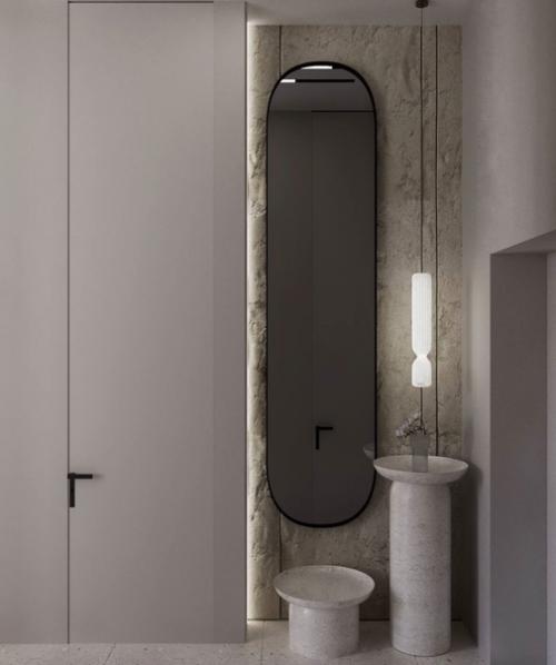 Интерьер квартиры для молодой девушки, с максимальным количеством натуральных материалов. 07