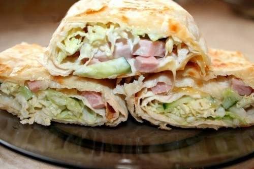 Закусочные рулеты из лаваша. 03