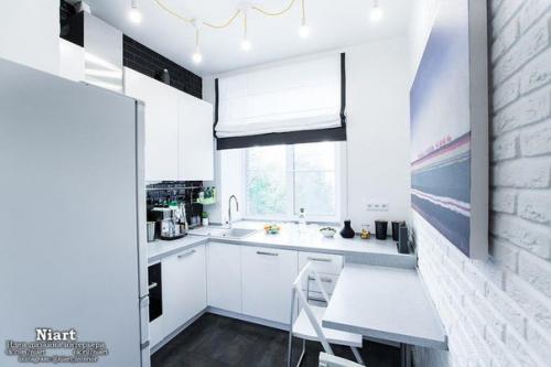 Как обустроить малогабаритную кухню в хрущевке. 07