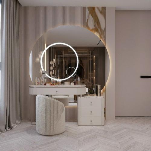 Этот интерьер спальни - воплощение современной роскоши. 03