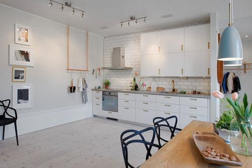 Трехкомнатная квартира в скандинавском стиле. 02