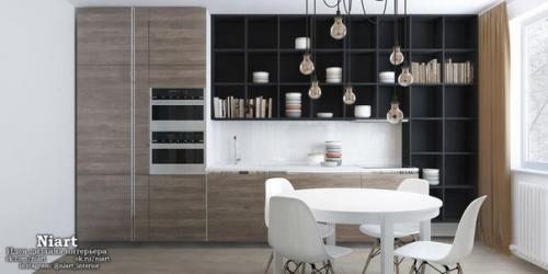 Дизайн - проект двухкомнатной квартиры 60 кв. 02