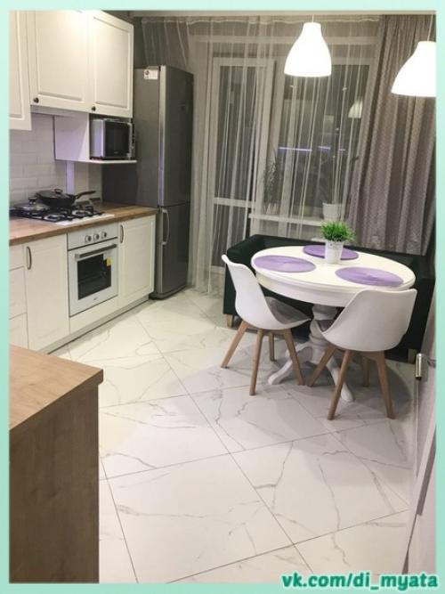 Вот такая у нас получилась кухня, 12 кв. 02