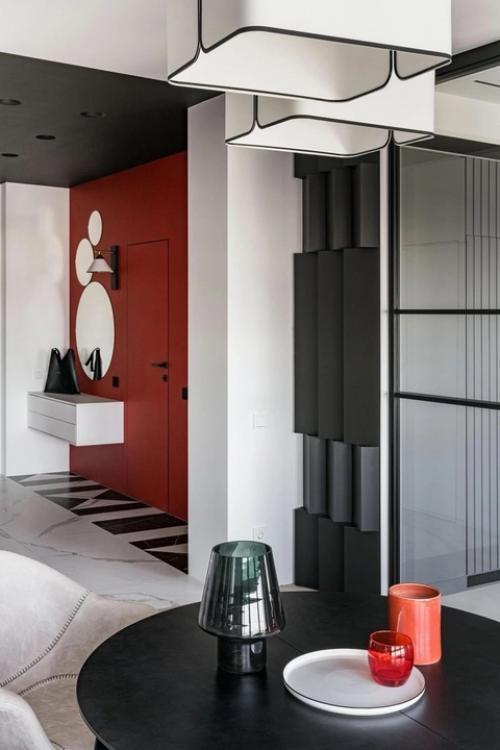 Реализованный интерьер квартиры, площадью 100 кв. 04