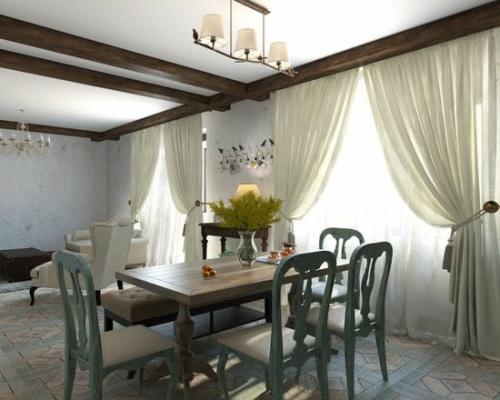 Коттедж в стиле Прованс. 03