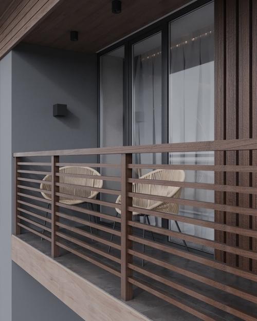 Здесь варианты балконов и лоджий из моих недавних проектов. 08