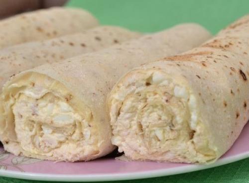 Закусочные рулеты из лаваша. 01