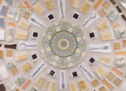 Мозаика на кухонном фартуке. 04