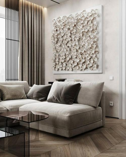 Потрясающий интерьер кухни - гостиной общей площадью 135 кв. 03