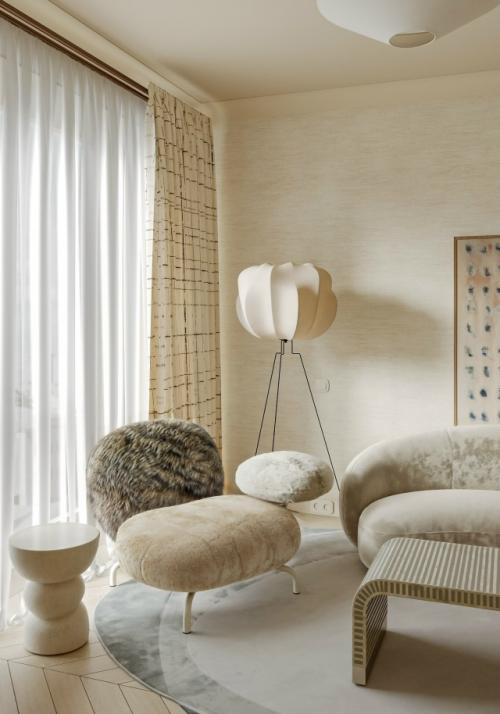 Проект 1-комнатной квартиры 54, 5 м 2 в ЖК Will Towers в Москве. 04