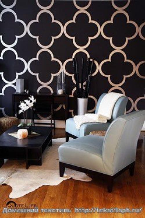 Четырехлистник {Quatrefoil} и его производные в дизайне интерьера. 04