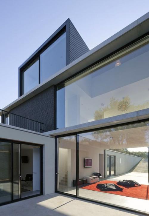 Villa Geldrop - минимализм от Hofman Dujardin Architects. 03