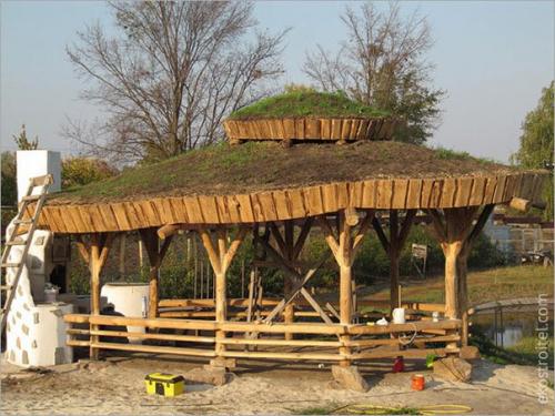 Первопроходец экостроительства - Тарас палатный и его дом из саманных блоков. 02