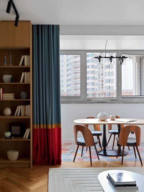 Невероятно уютный интерьер пятикомнатной квартиры 134 м для семьи с детьми. 03