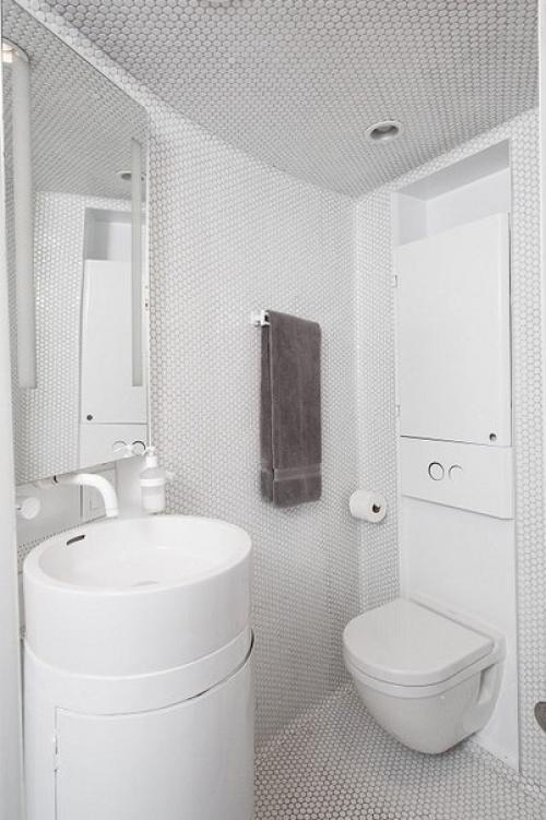 Компактный домик - цилиндр площадью всего 31 кв. 06