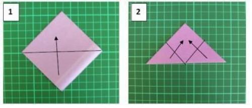 Красивый цветок в технике оригами? 01