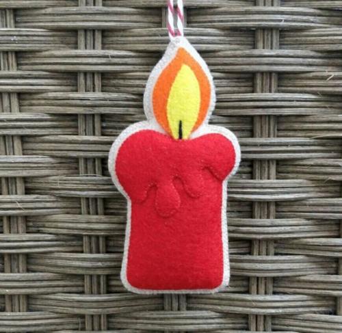 Свеча из фетра? 03