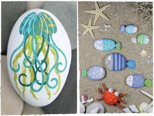 Идеи расписных камушков? 04