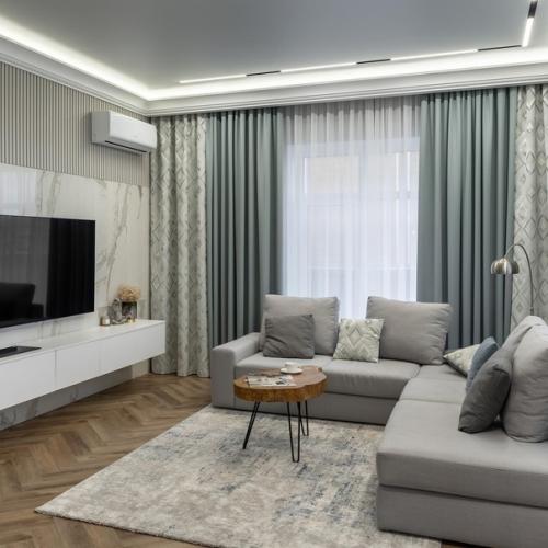 Наконец - то я могу вам показать фото этого чудесного интерьера загородного дома. 03