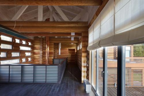 Деревянный жилой дом в подмосковном посёлке новодарьино. 03