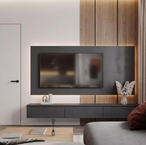 Создание светлого и теплого интерьера - идеальное решение для современной кухни - гостиной. 01