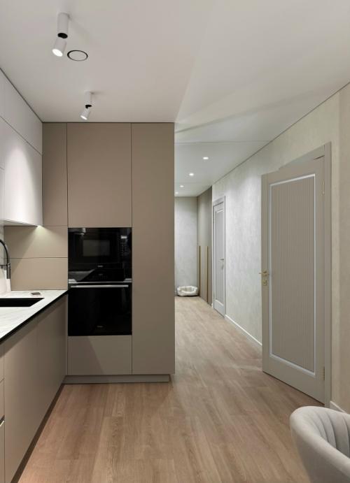 Как оформить красиво торец кухни? 03