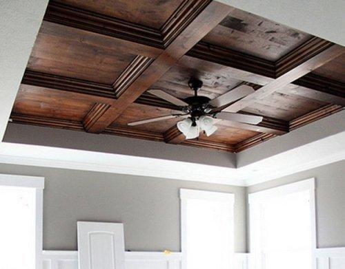 Монтаж кессонного потолка своими руками. 07