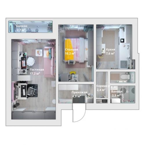 Ikea представила проект киберквартиры для геймеров и стримеров. 09