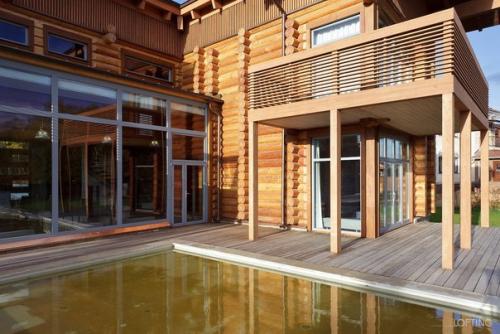 Деревянный жилой дом в подмосковном посёлке новодарьино. 04