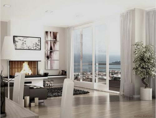 Чем хороша белая гостиная? 05