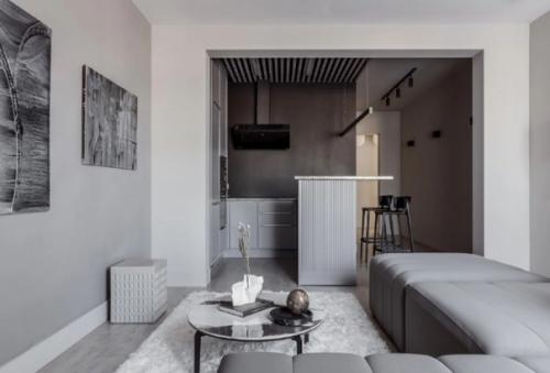 Монохромная квартира 90 кв. 04